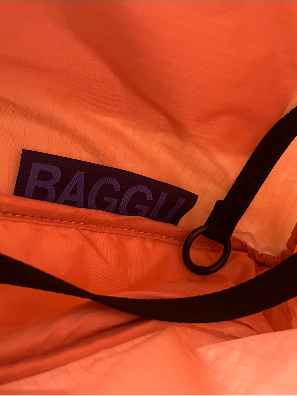 BAGGU Rose Tan Shoulder Bag BNWT - Picture 10 of 12
